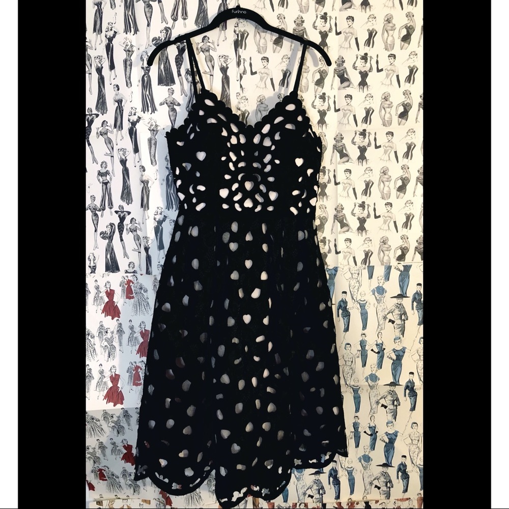 Chi Chi London UK 10/US 6 Illusion Dress-Holiday NYE